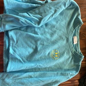 Burn Boot Camp cropped smiley pullover